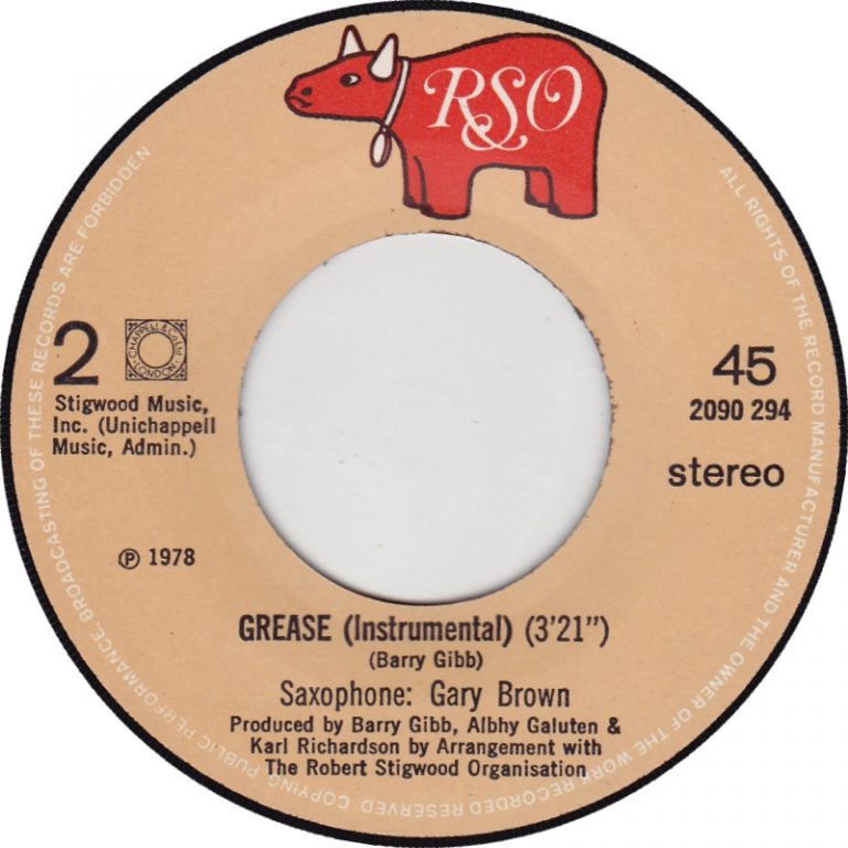 Frankie Valli Grease (7"si 1978) Het Plaathuis