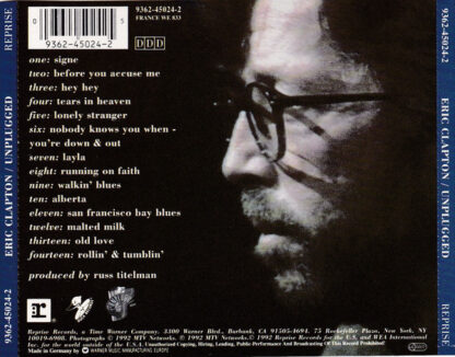 Eric Clapton - Unplugged (CD Germany 1992) - Image 6