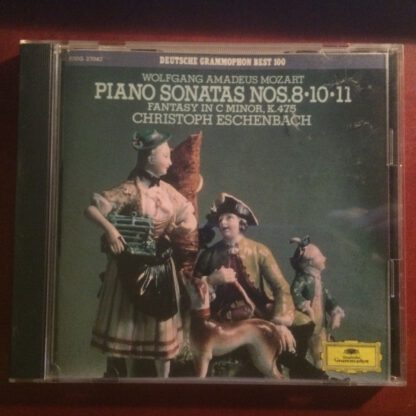 Mozart Piano Sonatas 8, 10 & 11 - Christoph Eschenbach (CD Japan 1989)