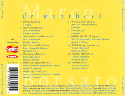 Marco Borsato - De Waarheid (CD NL 1996) vg+/nm - Image 4