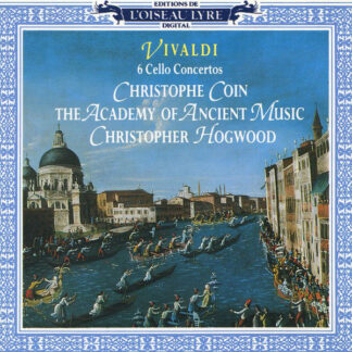 Vivaldi 6 Cello Concertos - Academy of Ancient Music olv Hogwood (CD 1989)