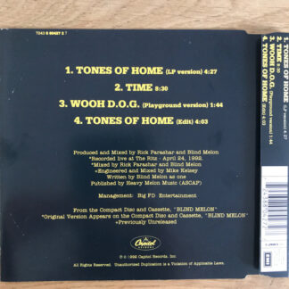 Blind Melon Tones Of Home (CDmaxi si 1992) Het Plaathuis