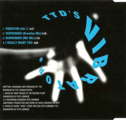 Terence Trent D'Arby - Vibrator (CD-maxi si 1995) - Image 2