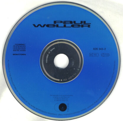 Paul Weller - Paul Weller (CD Germany 1992) Digipack - Image 3