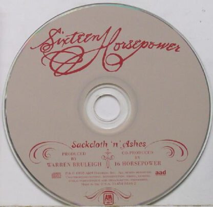 Sixteen Horsepower - Sackcloth 'n' Ashes (US-PROMO! CD 1995) - Image 4