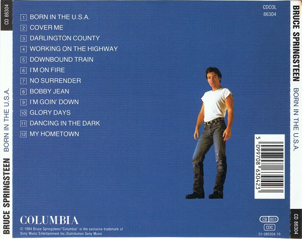 Bruce Springsteen - Born in the U.S.A. (CD 1990 Austria) vg/vg++ - Image 2