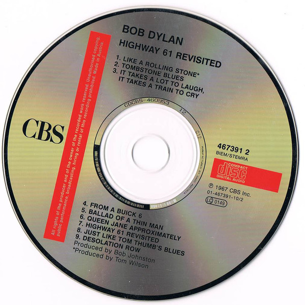 Bob Dylan - Highway 61 Revisited (CD Austria1992) nm/mint - Image 3