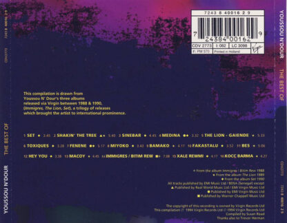 Youssou N'Dour - The Best Of... (CD 1994) - Image 3