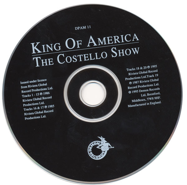 Elvis Costello (The Costello Show) - King of America (2CD UK 1995) Limited Edition vg+/mint - Image 5