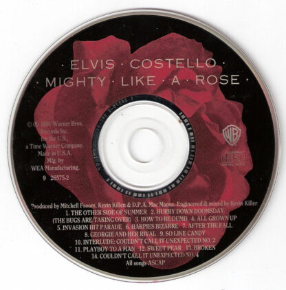 Elvis Costello - Mighty Like a Rose (CD US 1991) mint/nm - Image 6