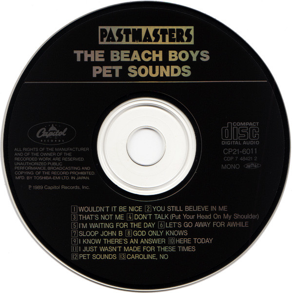 The Beach Boys - Pet Sounds (CD Japan 1989) vg+/nm - Image 3