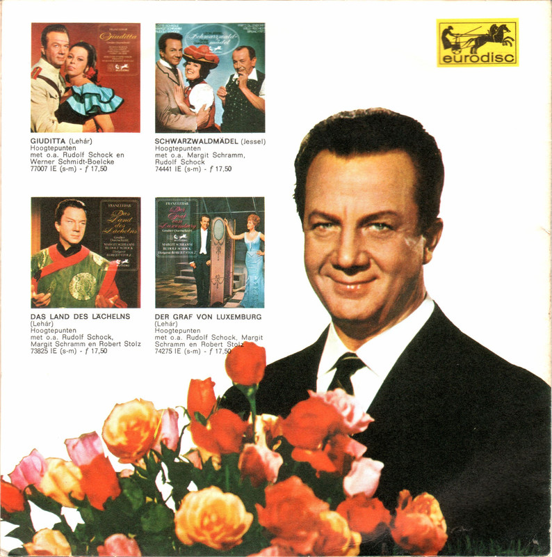 Robert Stolz - Wereldberoemde Operette Melodieën (7"EP 1973) - Image 5
