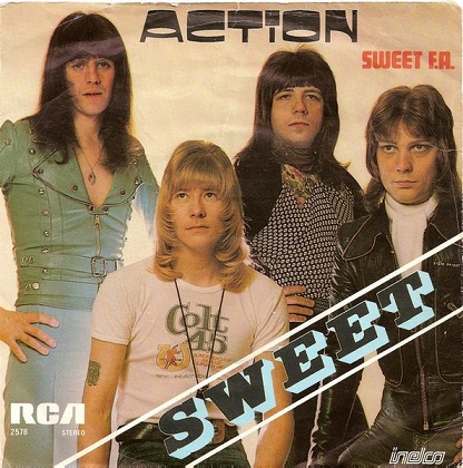 (The) Sweet - Action (7"si 1975) vg+/vg+