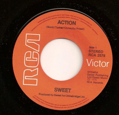 (The) Sweet - Action (7"si NL 1975) vg+
