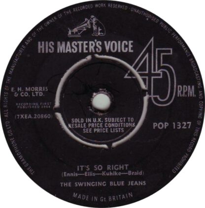 The Swinging Blue Jeans - Promise You'll Tell Her (7"si UK 1964 PROMO!) mint-/Original Liberty-label sleeve VG++ ... Very Rare!! - Image 4