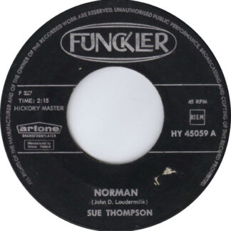 Sue Thompson - Norman (7"si NL 1962) vg++