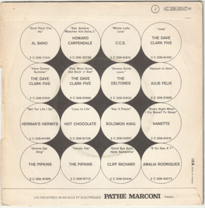Hurricane Smith - Oh, Babe, What Would You Say (7"si 1972) - Image 2