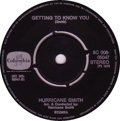 Hurricane Smith - Oh, Babe, What Would You Say (7"si 1972) - Image 4