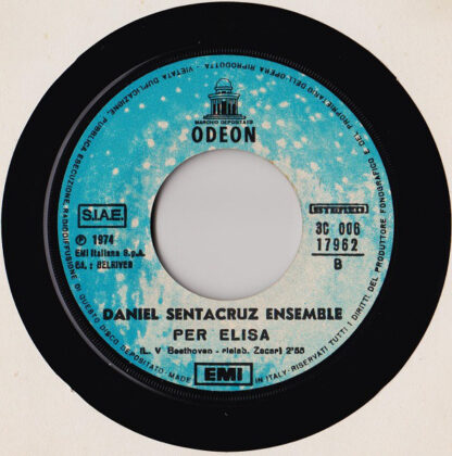 Daniel Sentacruz Ensemble - Soleado / Per Elisa (7"si 1974) - Image 4