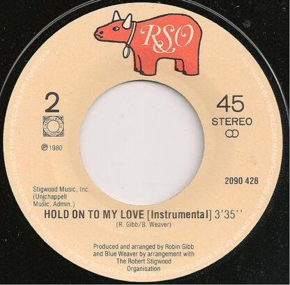 Jimmy Ruffin - Hold On To My Love (7"si 1980) - Image 3