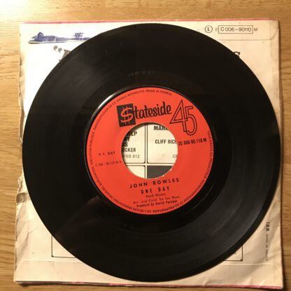John Rowles – I Must Have Been Out Of My Mind / One Day (7"si 1969) - Image 4