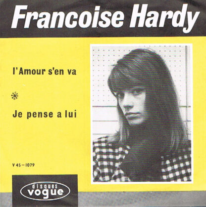 Françoise Hardy - l'Amour s'en Va (7"si NL 1963) vg++/vg++