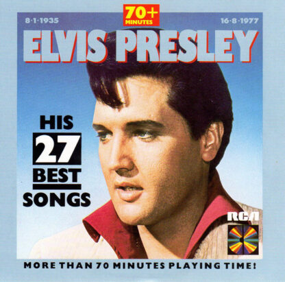 Elvis Presley - His 27 Best Songs (CD Germany 1987)