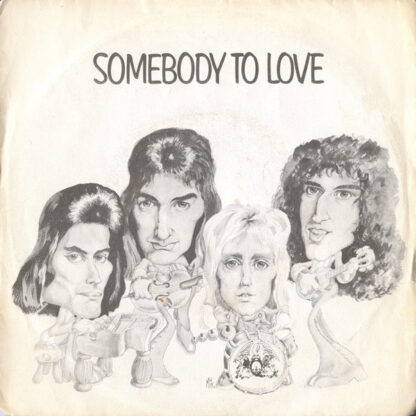 Queen - Somebody to Love (7"si Belgium 1976) vg++/vg++