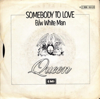 Queen - Somebody to Love (7"si Belgium 1976) vg++/vg++ - Image 2