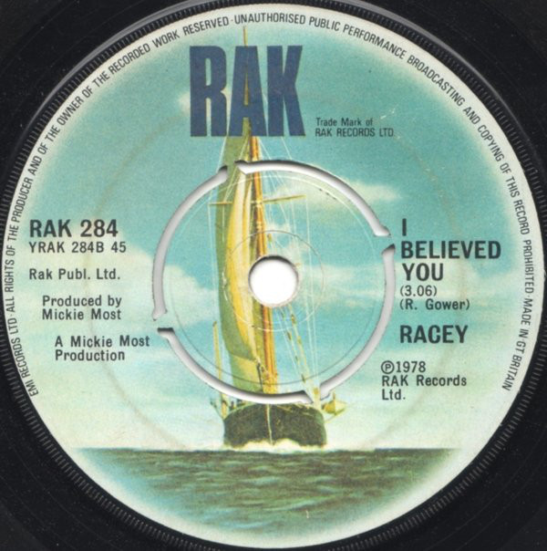 Racey Lay Your Love On Me (7 Racey Lay Your Love On Me (7