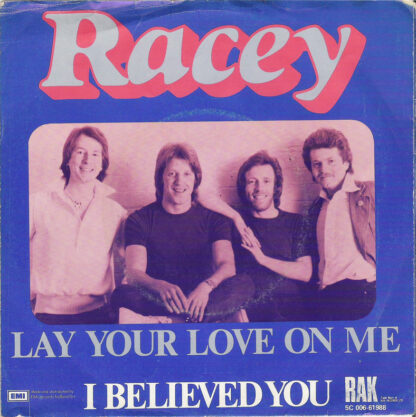 Racey - Lay Your Love On Me (7"si NL 1978) nm/vg++