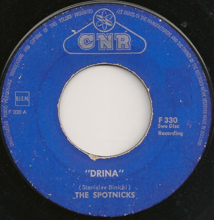 The Spotnicks - Drina (7"si NL 1964) g+