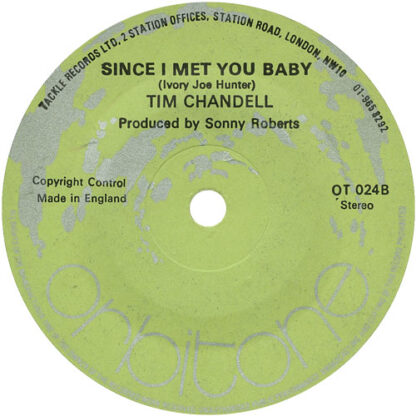 Nell & Tim - The Vow / Tim Chandell - Since I Met You Baby (7"si UK 1975) - Image 2