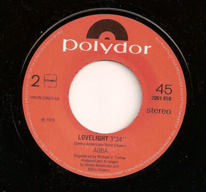 ABBA ‎– Chiquitita (7"si NL 1979) vg+/vg++ - Image 3