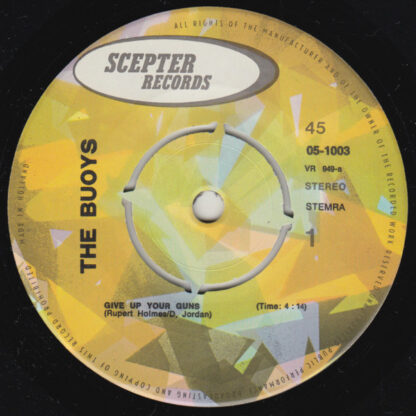 The Buoys - Give Up Your Guns / Timothy /Bloodknot (7"EP NL 1972) - Image 2