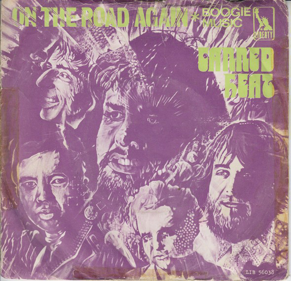 Canned Heat On the Road Again (7"si NL 1968) Het Plaathuis