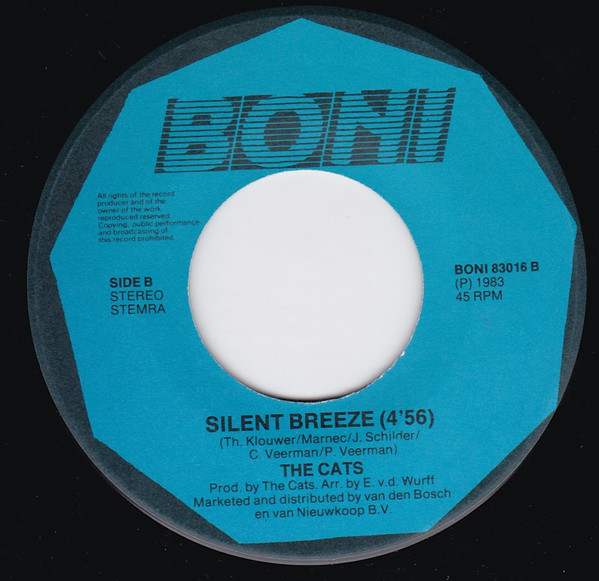 The Cats - Stay in my Life (7"si NL 1983) nm/vg+ - Image 3