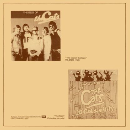 The Cats ‎– The End of the Show (7"si NL 1980) vg++/vg++ 1980 release of 1972 original - Image 2