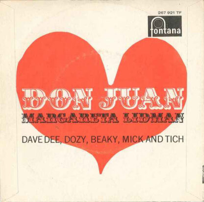 Dave Dee, Dozy, Beaky, Mick & Tich - Don Juan (7"si NL 1969) - Image 2