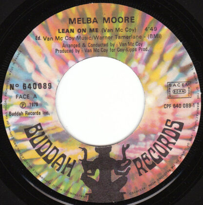 Melba Moore - Lean On Me (7"si France 1976) - Image 2