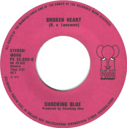 Shocking Blue - Rock in the Sea (7"si NL 1972) nm-/vg+ - Image 3