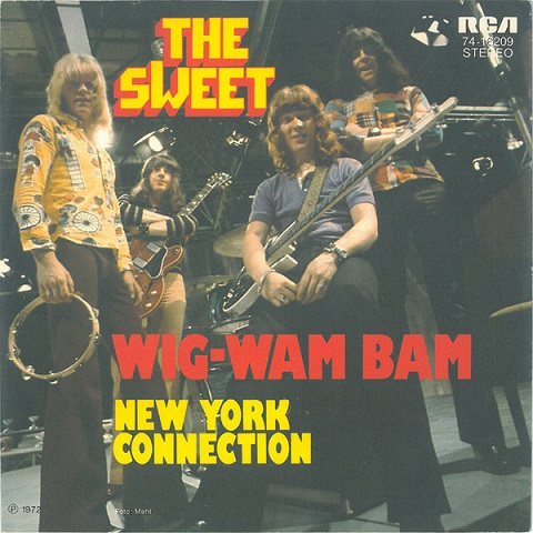 (The) Sweet - Wig-Wam Bam (7"si Germany 1972) vg+++/vg+++