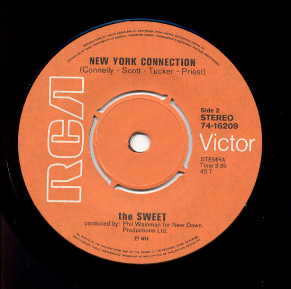 (The) Sweet - Wig-Wam Bam (7"si NL 1972) vg++/vg++ - Image 3