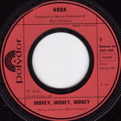 ABBA ‎– Money, Money, Money (7"si Germany 1976) nm/nm - Image 2