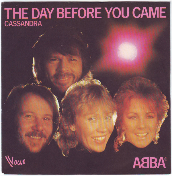 ABBA - The Day Before You Came (7"si France 1982) vg++/nm