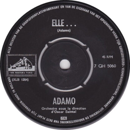 Adamo - Elle... (7"si NL 1965) vg++