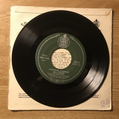 África Alonso - Canciones Canarias Vol. 3 (7"EP Spain 1959) - Image 4