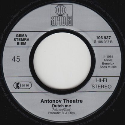 Antonov Theatre ‎featuring Robert Jan Stips – Eikehout (7"si Germany 1984) - Image 4