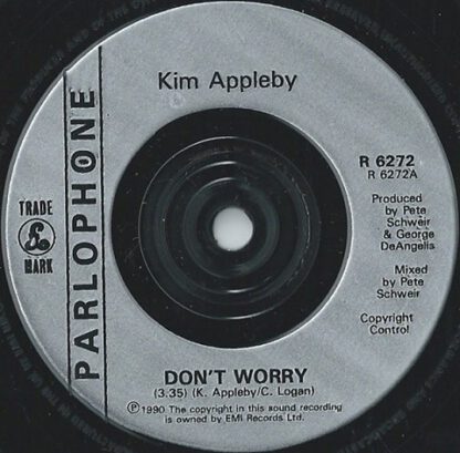 Kim Appleby - Don't Worry (7"si UK 1990) - Image 3