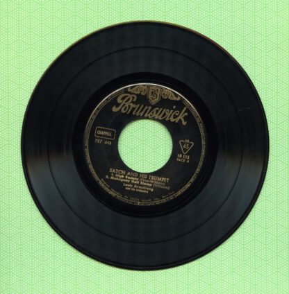Louis Armstrong - Satch and his Trumpet (7"EP France 1960) vg